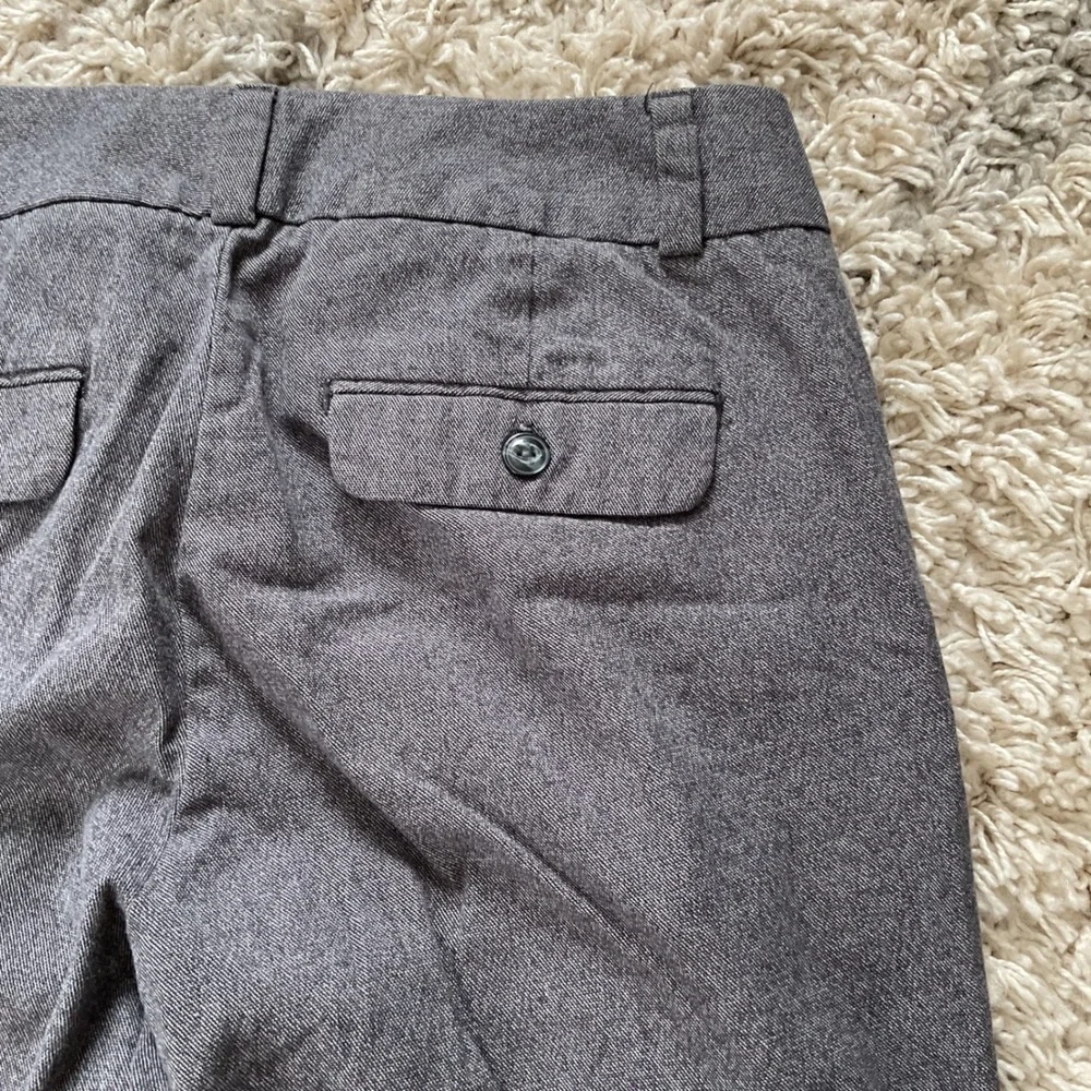 Dockers Gray‎ Wide Leg Dress Pants Womens Size 4M Stretch Work Trousers